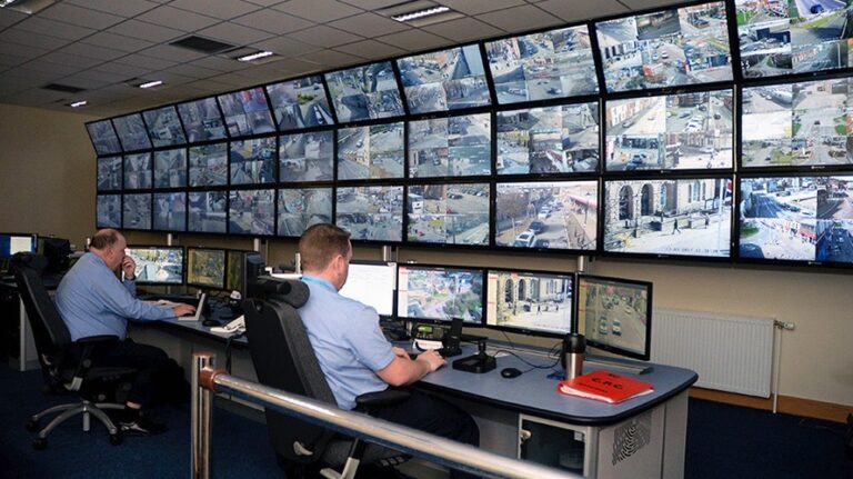 OpenView CCTV monitoring control centre